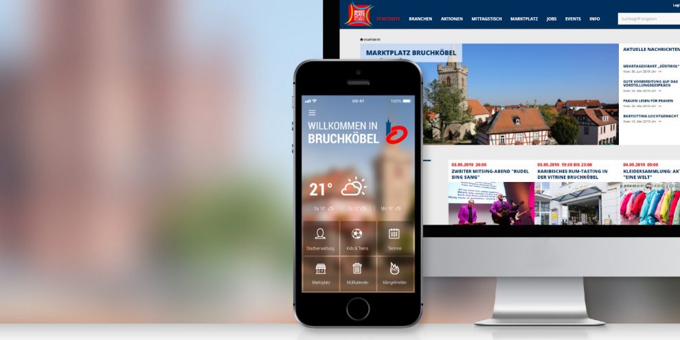 StadtApp und virtueller Marktplatz Bruchköbel StadtApp Bruchköbel